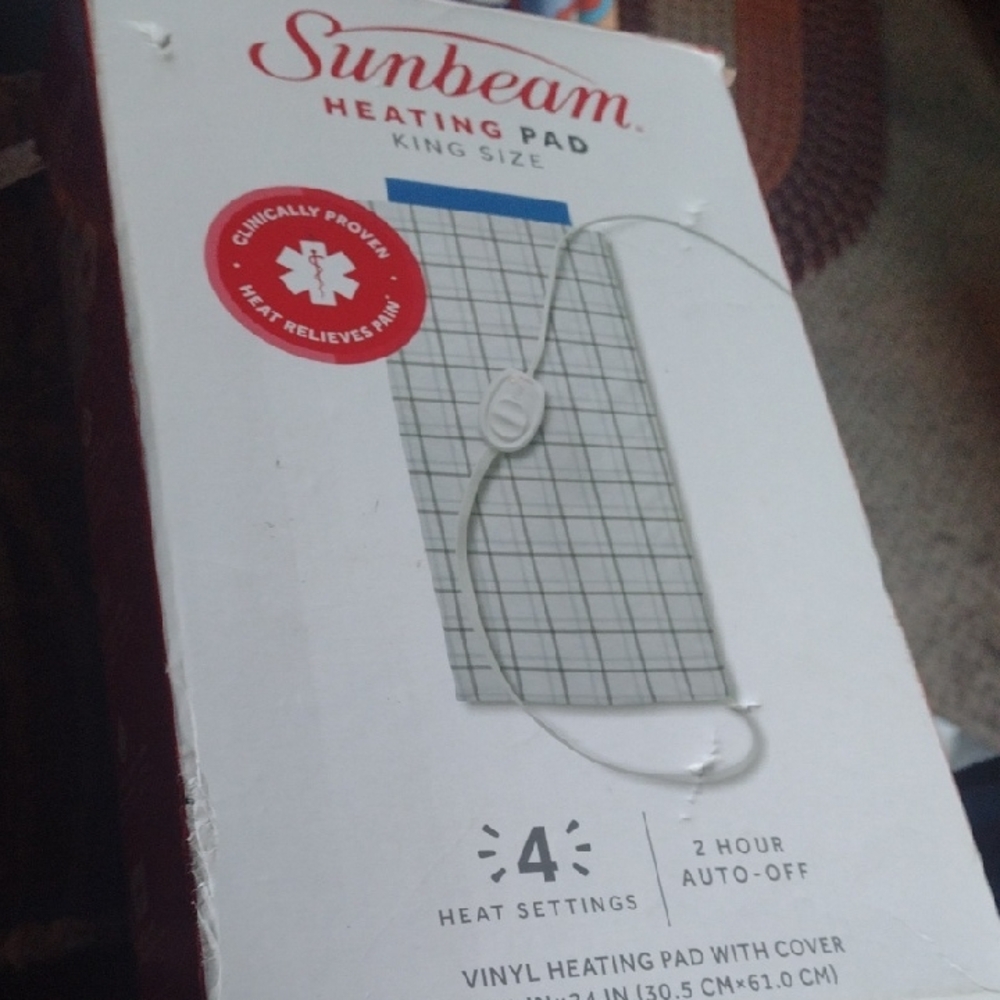 Sunbeam Heating Pad King Size